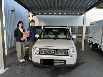 ラパンご納車